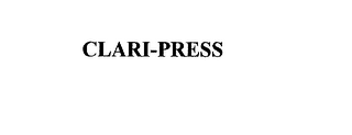 CLARI-PRESS
