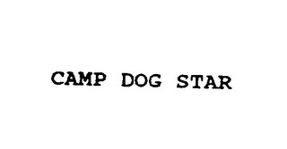 CAMP DOG STAR