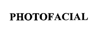 PHOTOFACIAL