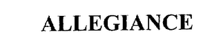 ALLEGIANCE
