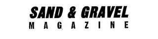SAND & GRAVEL MAGAZINE