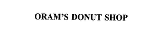 ORAM'S DONUT SHOP