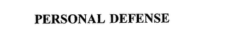 PERSONAL DEFENSE