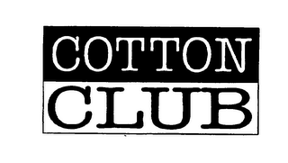 COTTON CLUB