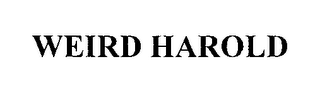 WEIRD HAROLD