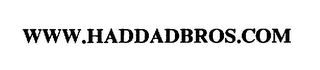 WWW.HADDADBROS.COM