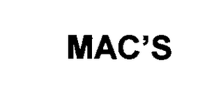 MAC'S