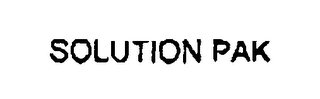 SOLUTION PAK