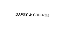 DAVEY & GOLIATH