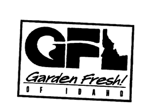 GFI GARDEN FRESH! OF IDAHO