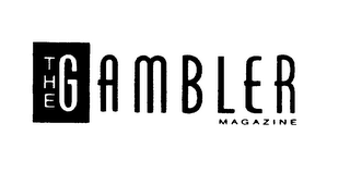 THE GAMBLER MAGAZINE