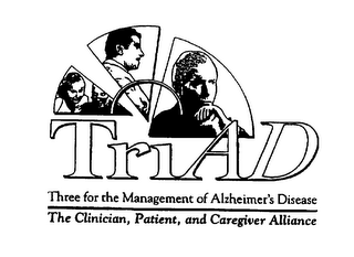 TRIAD THREE FOR THE MANAGEMENT OF ALZHEIMER'S DISEASE THE CLINICIAN, PATIENT, AND CAREGIVER ALLIANCE