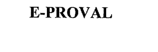 E-PROVAL