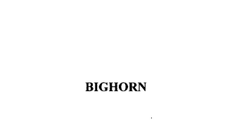 BIGHORN