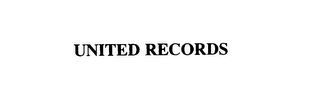 UNITED RECORDS