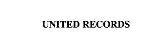 UNITED RECORDS