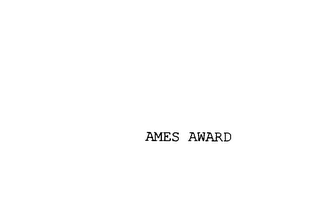 AMES AWARD