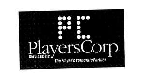 PC PLAYERSCORP SERVICES INC. THE PLAYER' S CORPORATE PARTNER
