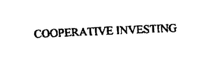 COOPERATIVE LNVESTING