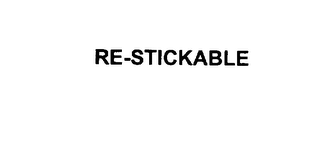 RE-STICKABLE