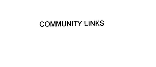 COMMUNITY LINKS