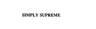SIMPLY SUPREME