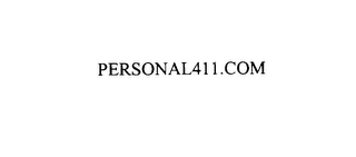 PERSONAL411. COM