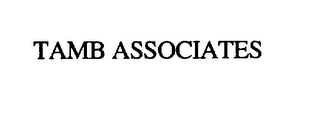 TAMB ASSOCIATES