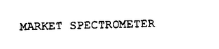 MARKET SPECTROMETER