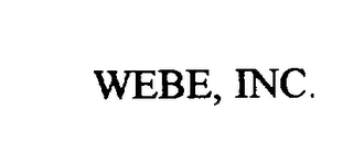 WEBE, INC.