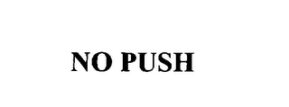 NO PUSH