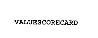 VALUESCORECARD