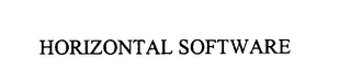 HORIZONTAL SOFTWARE