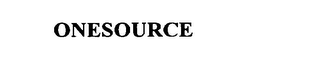ONESOURCE