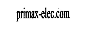 PRIMAX-ELEC.COM