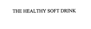 THE HEALTHY SOFT DRINK