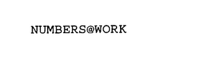 NUMBERS@WORK