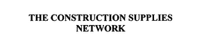 THE CONSTRUCTION SUPPLIES NETWORK