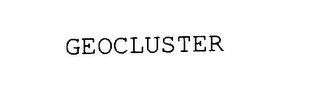 GEOCLUSTER