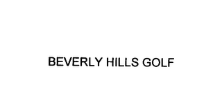 BEVERLY HILLS GOLF