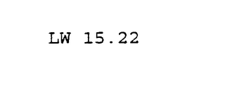 LW 15.22