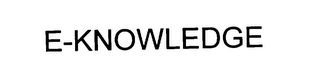 E-KNOWLEDGE