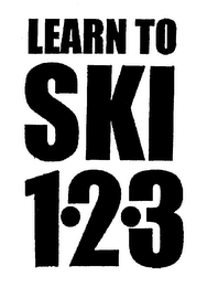 LEARN TO SKI 1 2 3