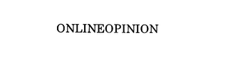 ONLINEOPINION