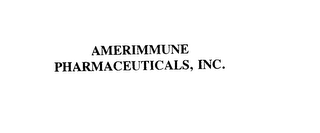 AMERIMMUNE PHARMACEUTICALS, INC.