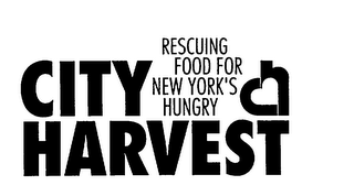 CITY HARVEST RESCUING FOOD FOR NEW YORK'S HUNGRY