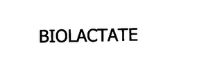 BIOLACTATE