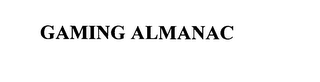 GAMING ALMANAC