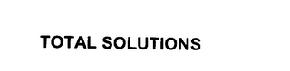 TOTAL SOLUTIONS
