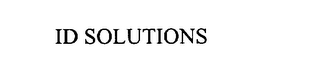ID SOLUTIONS